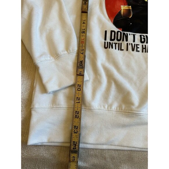 Cat Lovers Swearshirt Coffee Spelled Backwards Is Eeffoc Cats Drink Coffee - Picture 3 of 7